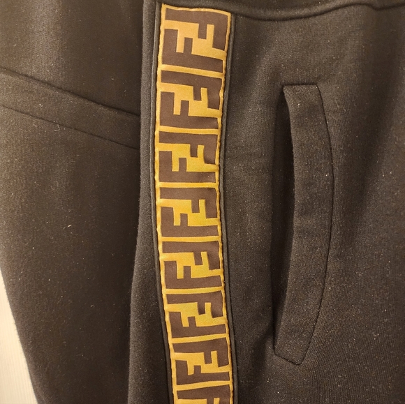 Fendi FF Tape Logo Joggers - Picture 5 of 9
